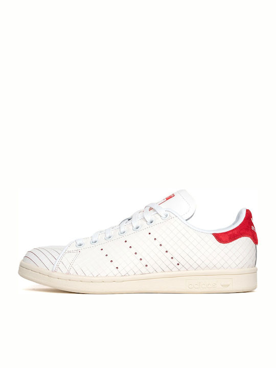 Stan Smith Femei Sneakers Sliced White / Red