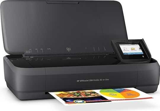 HP OfficeJet 250 Mobile All-in-One Colour All In One Inkjet Printer with WiFi and Mobile Printing