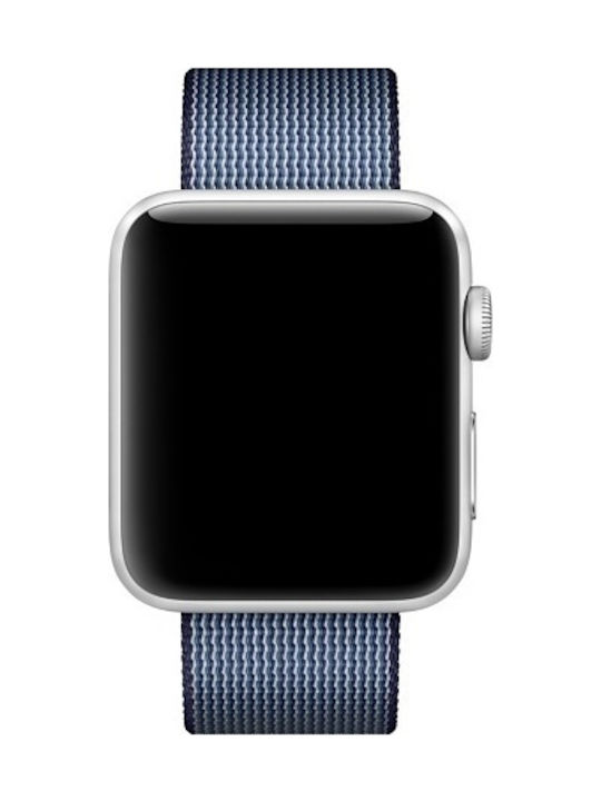Apple Woven Nylon Band Λουράκι Υφασμάτινο Μπλε (Apple Watch 44/45/46mm/Ultra 49mm)