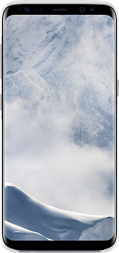 Samsung Cover Ef-qg950cs Back Cover Σιλικόνης Ασημί (Galaxy S8)
