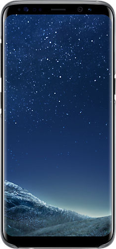 Samsung Back Cover Silicone Black (Galaxy S8)