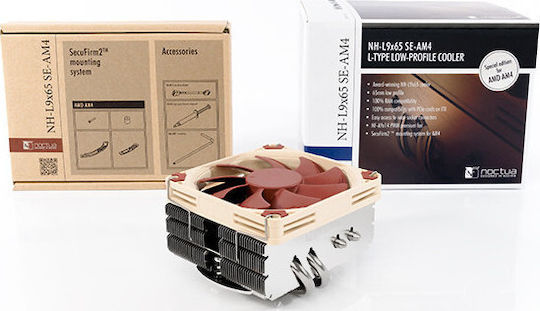 Noctua NH-L9x65 SE-AM4 CPU Kühlung für Socket AM4 / AM5 Braun