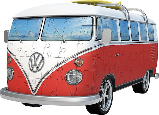 VW Bus T1 Surfer Edition Puzzle 3D 162 Pieces