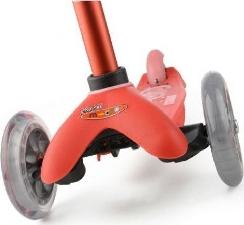 Micro Kids Scooter Mini Deluxe 3-Wheel for 2-5 Years Red