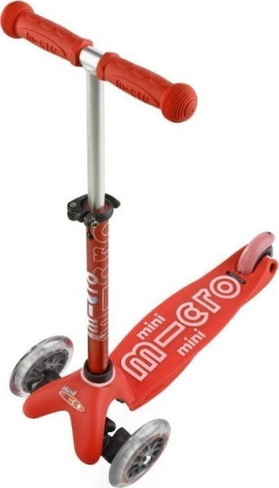 Micro Kids Scooter Mini Deluxe 3-Wheel for 2-5 Years Red
