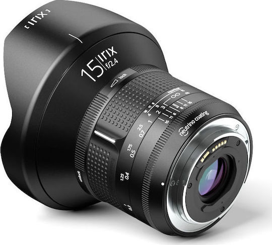 Irix Full Frame Camera Lens Firefly 15mm f/2.4 Wide Angle for Nikon F Mount Black
