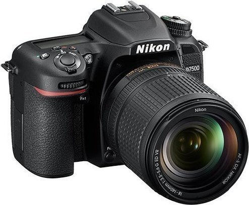 Nikon DSLR Camera D7500 Crop Frame Kit (AF-S DX 18-140mm F3.5-5.6G ED VR) Black