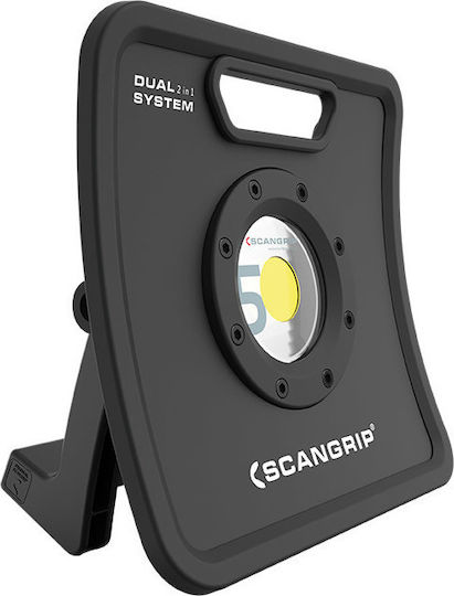 Scangrip Battery Jobsite Light LED IP67 with Brightness up to 5000lm Nova 5K C+R