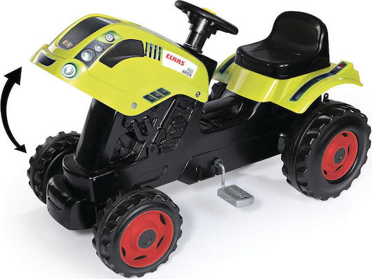 Kids Foot-to-Floor Ride On Tractor with Trailer & Pedal Claas Farmer XL Green