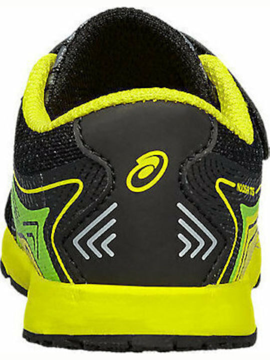Noosa TS Kids Sports Shoes Running with Hoop & Loop Closure Yellow