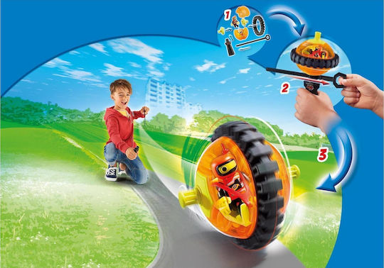 Playmobil Спорт и екшън Speed ​​Roller Orange за 6-12 години