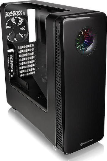 Thermaltake View 28 RGB Gaming Midi Tower Κουτί Υπολογιστή με Πλαϊνό Παράθυρο Μαύρο