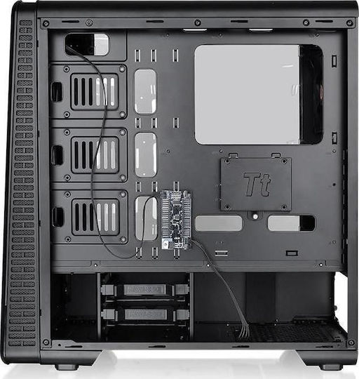 Thermaltake View 28 RGB Gaming Midi Tower Κουτί Υπολογιστή με Πλαϊνό Παράθυρο Μαύρο