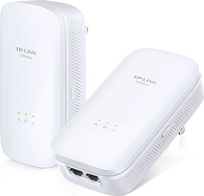 TP-LINK TL-PA7020KIT v2 Powerline για Ενσύρματη Σύνδεση και 2 Θύρες Ethernet