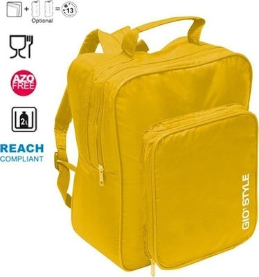 GioStyle Insulated Bag Backpack Fiesta 17 liters L27 x W16 x H34cm.