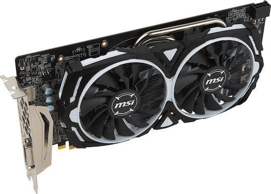 MSI Radeon RX 580 8GB GDDR5 Armor OC Κάρτα Γραφικών