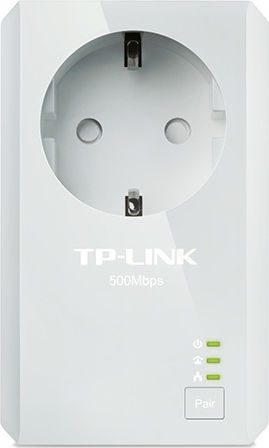 TP-LINK TL-PA4010P v2 v2 Powerline für kabelgebundene Verbindung mit Durchgangssteckdose Steckdose und Anschluss Ethernet