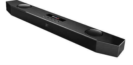 Creative Sound BlasterX Katana Ασύρματα Ηχεία Υπολογιστή 2.1 με RGB Φωτισμό και Bluetooth Ισχύος 75W Μαύρα