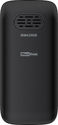 MaxCom MM428BB Dual SIM Handy mit Großen Tasten Schwarz