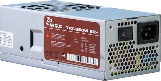 Inter-Tech Argus TFX-350W 300W Gri Sursă de Alimentare Calculator Complet cu fir