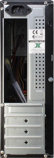 Inter-Tech It-607 Desktop Sw Мини Кула Компютърна Кутия Черна