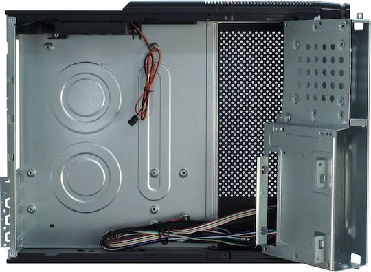 Inter-Tech It-607 Desktop Sw Мини Кула Компютърна Кутия Черна