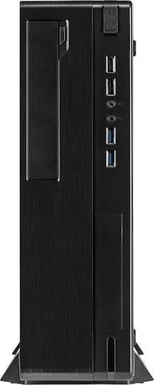 Inter-Tech IT-502 Desktop Mini Tower Computer Case Black