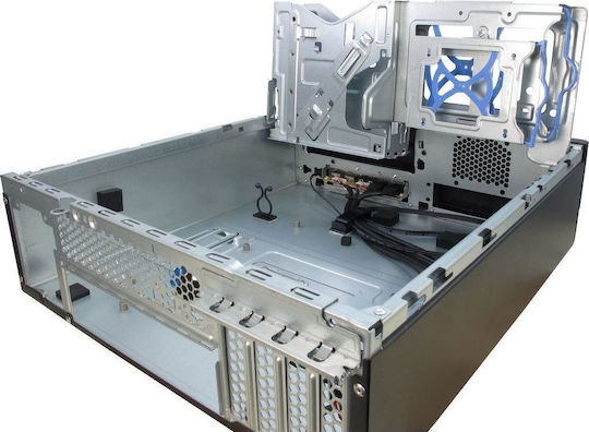 Inter-Tech IT-502 Desktop Mini Tower Computer Case Black