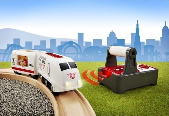 Brio Toys Remote Control Travel Train with Sound and Light for 3+ years+ Years