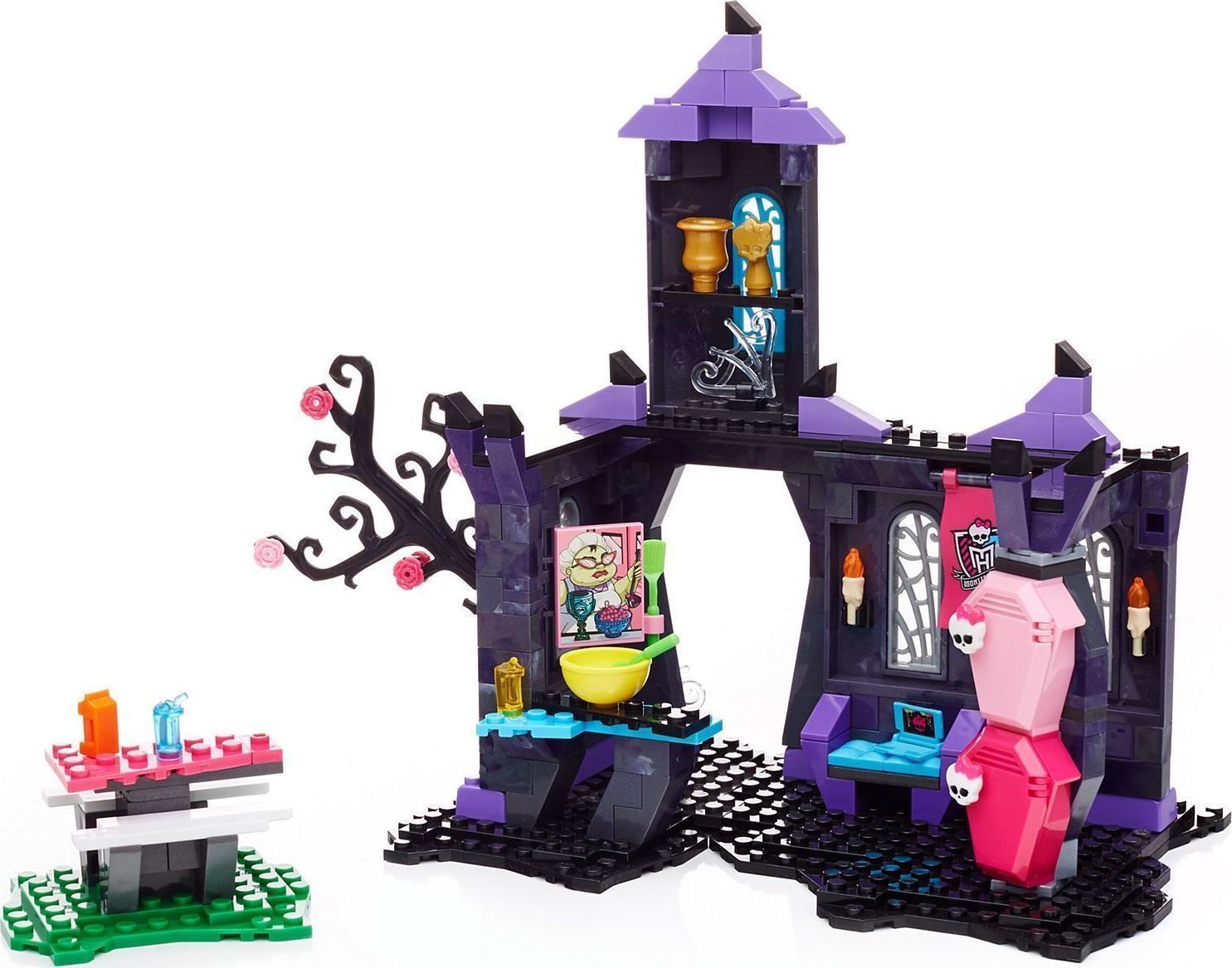 Конструктор mega bloks табличка для имени monster high