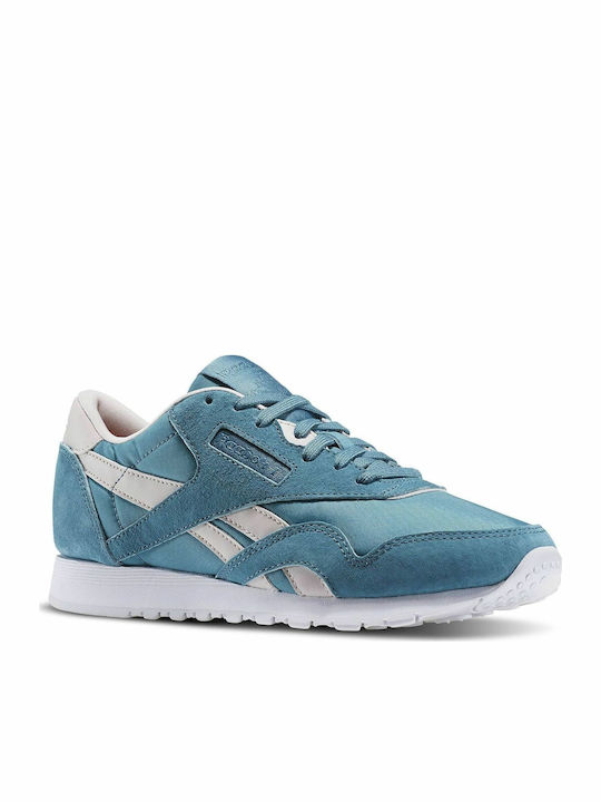 Reebok X Face Classic Nylon Sneakers Blue