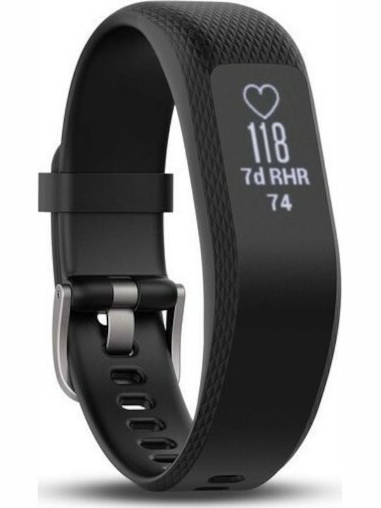 Garmin Vivosmart 3 L Тракер за активност с пулсомер Черен
