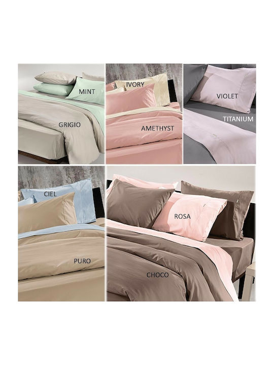 Guy Laroche Cotton Duvet Cover Single 165x235 Prime Mint