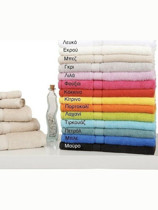 Viopros Hand Towel Classic 30x50cm Blue Weight 480gsm