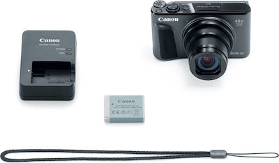 Canon PowerShot SX730 HS Compact Φωτογραφική Μηχανή 20.3MP Οπτικού Ζουμ 40x με Οθόνη 3" και Ανάλυση Video Full HD (1080p) Μαύρη