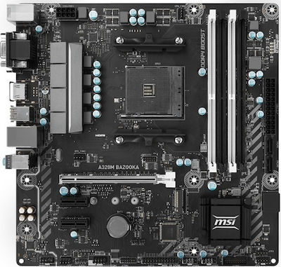 MSI A320M Bazooka Motherboard Micro ATX mit AMD AM4 Socket