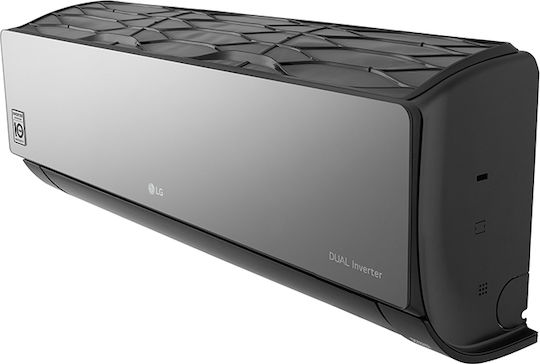 LG ArtCool Mirror BP Air Conditioner Inverter 9000 BTU A++/A+ with Ionizer and WiFi Black
