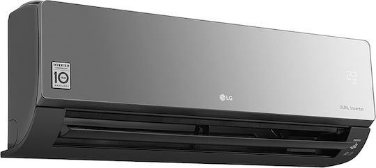 LG ArtCool Mirror BP Κλιματιστικό Inverter 18000 BTU A++/A+ με Ιονιστή και WiFi Black