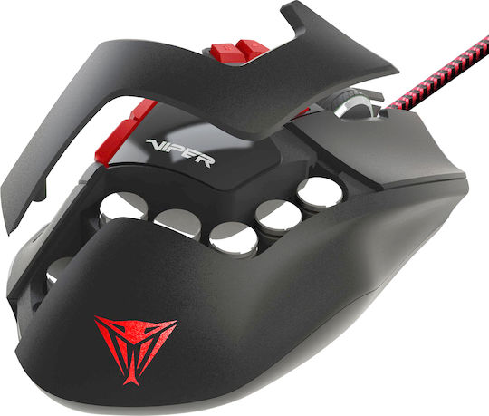 Patriot Viper V570 RGB Laser Gaming Ποντίκι 12000 DPI Μαύρο