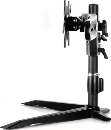 Silverstone ARM31BS Schreibtisch Halterung für 2 Monitore bis 24"