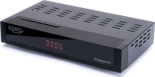 Xoro Hrt 8770 SAT100571 Ψηφιακός Δέκτης Mpeg-4 HD (720p) με Λειτουργία PVR (Εγγραφή σε USB) Συνδέσεις HDMI / USB