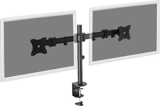 Digitus Stand Desk Mounted for 2 Monitors up to 27" (DA-90349)