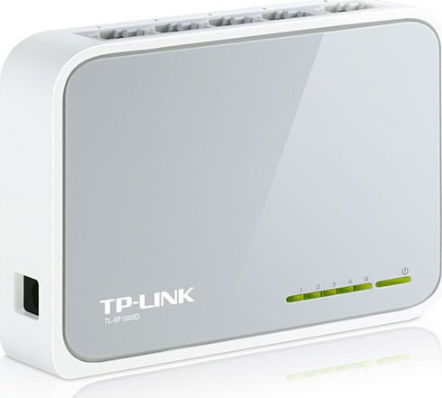 TP-LINK TL-SF1005D v13 Unverwaltet L2 Switch mit 5 Ports Ethernet