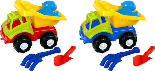 AS Plastic Truck for the Beach 2 Designs Truck for 3+ Years (Various Designs) 1pc