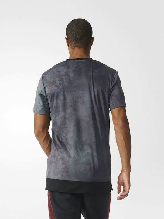 adidas D Rose Cut and Sew Tee T-shirt Gray