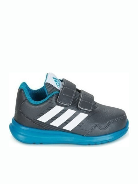 Altarun Altarun Kids Sports Shoes Running with Hoop & Loop Closure Navy Blue
