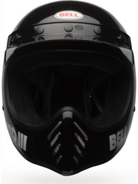 Bell Moto-3 Black Motorcycle Helmet Motocross 1250gr | Skroutz.mt