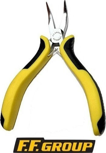 F.F. Group Cutting Plier Curved Electrician Mini Length 134mm