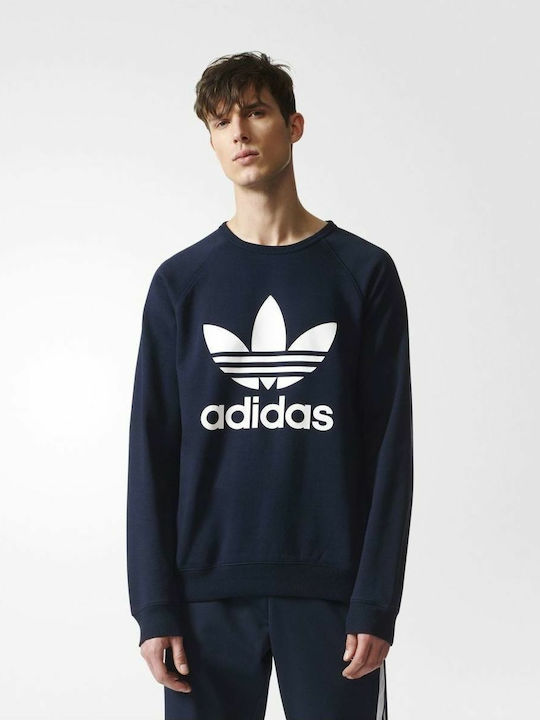 Adidas Originals Trefoil Ανδρικό Φούτερ Navy