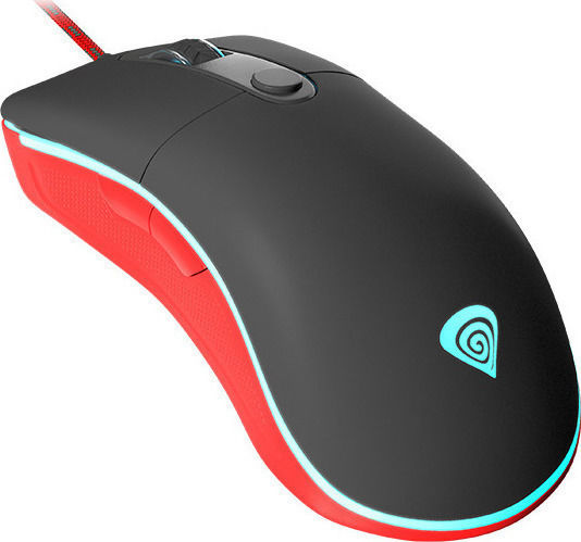 Genesis Krypton 500 RGB Gaming Ποντίκι 4600 DPI Πολύχρωμο
